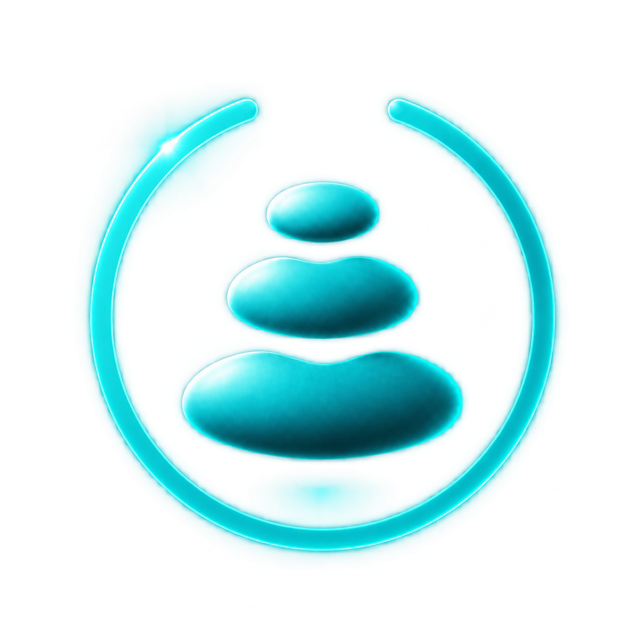 FindMyBalance balanced stones logo